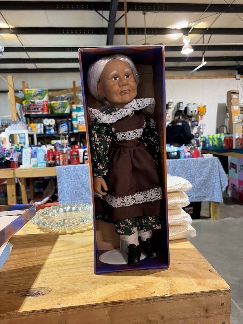 Ashley Belle Fine Bisque Porcelain Doll Grandmother
